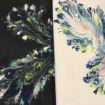 Canvas Paint & Sip: Acrylic Paint Pour – Everything Flying